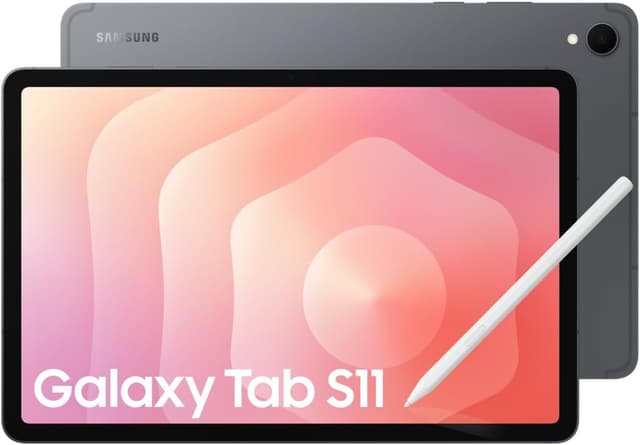 Detalle de Samsung Galaxy Tab S11 AI Tablet (Wi‑Fi) with 256GB Storage, 12GB RAM, DeX Connect – Grey + 3 Year Extended Warranty (UK Version)