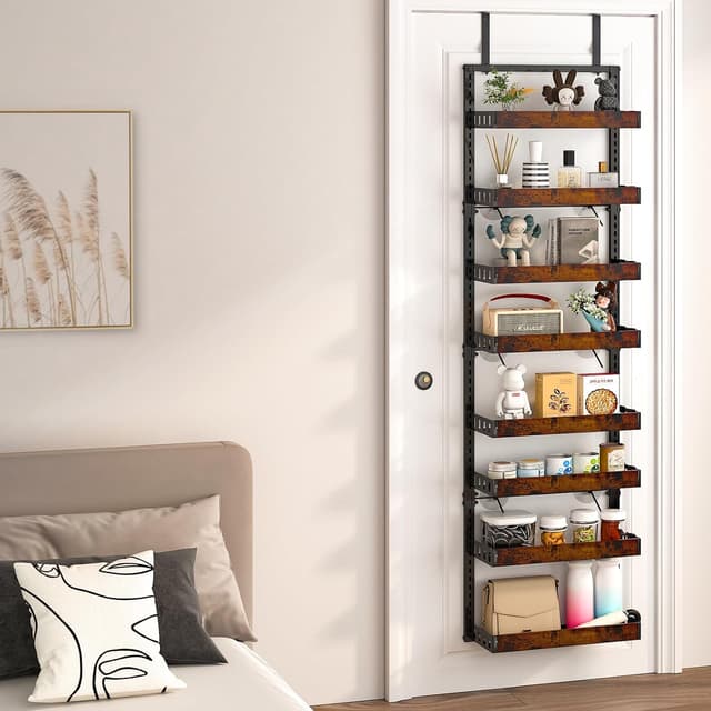 Detalle 2 de Bukfen Pantry Door Organizer 8-Tier Storage