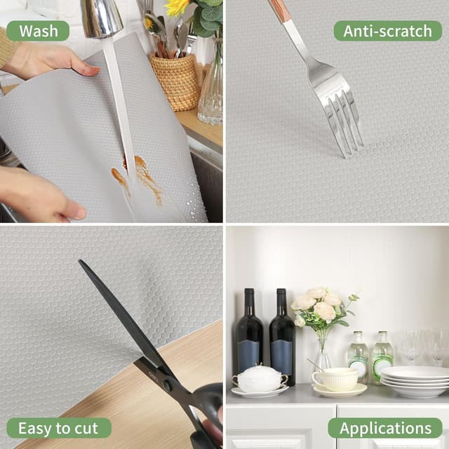 Detalle de wohomuke Shelf Liner 44.5cm x 6m