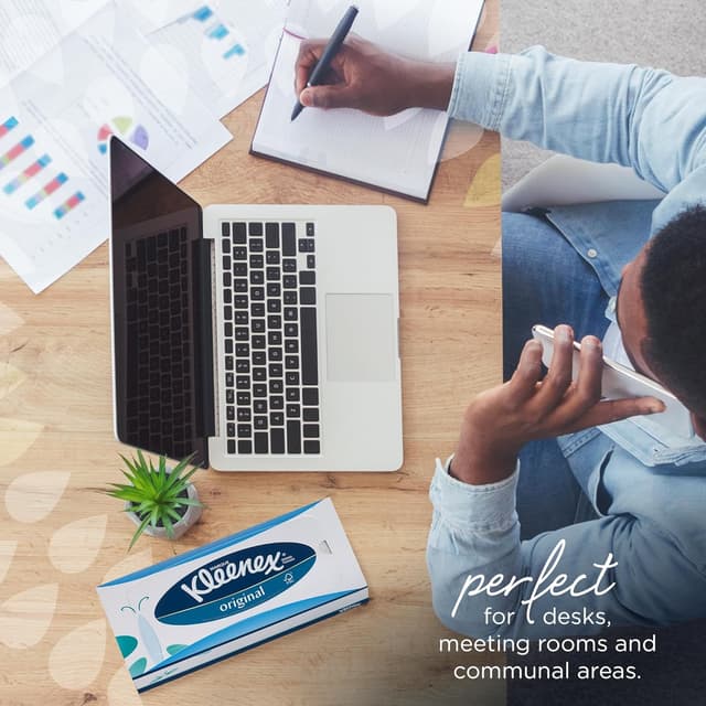 Thumbnail 6 de Kleenex Model 8824 3‑ply Facial Tissues, 864 total