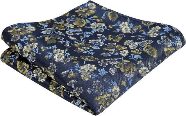 Detalle de Alizeal Mens Floral bow tie set
