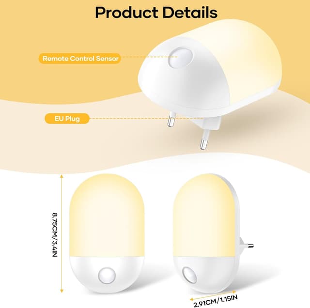 Thumbnail 3 de Detake Luce Notturna per Bambini 3 Livelli