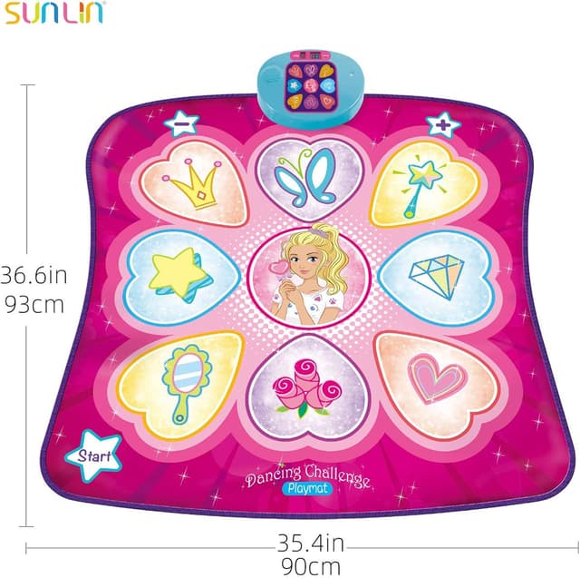 Thumbnail 4 de SUNLIN Dance Mat 3-Level Rhythm Game Pad 🕺