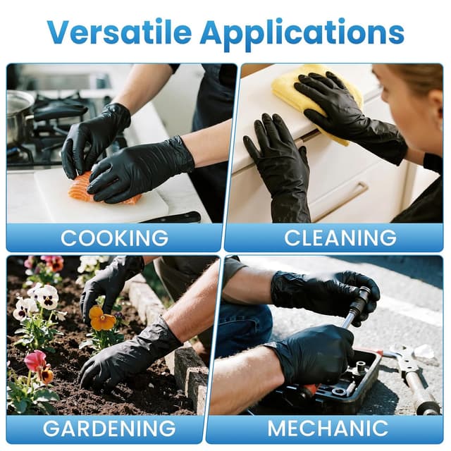 Thumbnail 3 de Borje Nitrile Gloves 100 Count Disposable