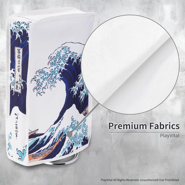 Detalle 1 de PlayVital PS5 Slim dust cover sleeve