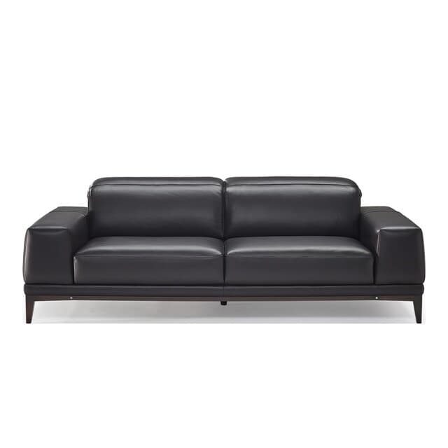 Detalle de Natuzzi Italia Borghese sofá 3 plazas marrón 3 plazas