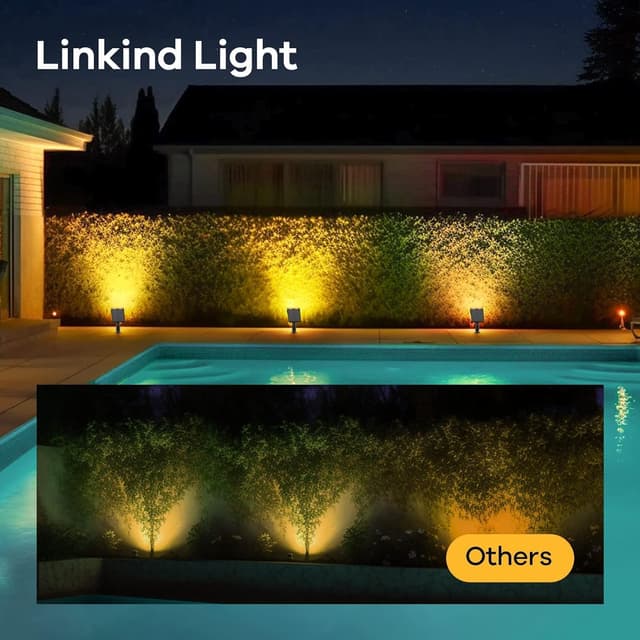 Thumbnail 6 de Linkind Spot Solaire Extérieur 6 pack 3000K