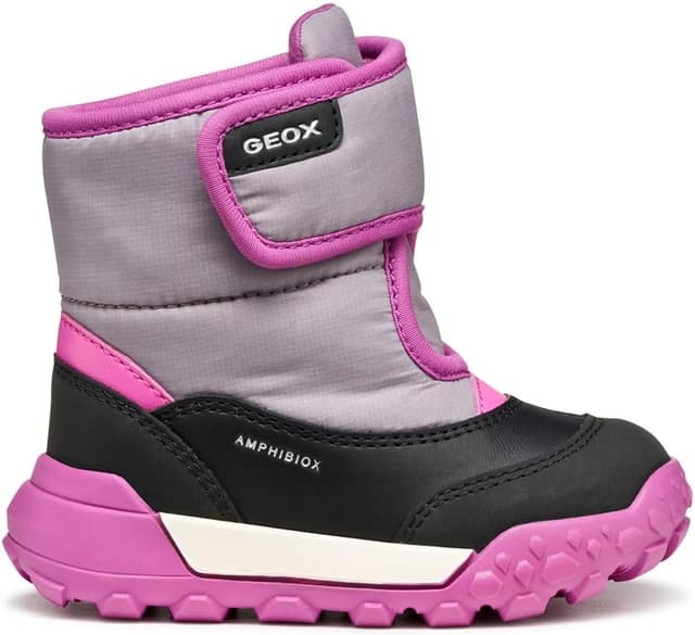 Detalle de Geox Baby Mädchen B Trekkyup Girl B Ab-Ankle Boot – atmungsaktive Stiefelette für kleine Füße