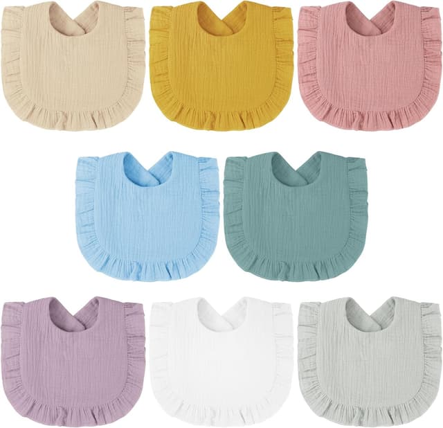 Detalle de Vicloon Baby Lätzchen mit Druckknopf