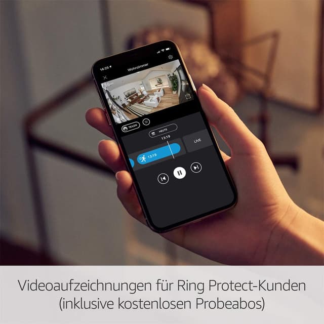 Thumbnail 4 de Ring Stick Up Cam Battery Überwachungskamera 1080p