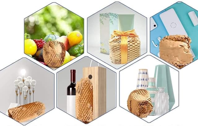 Thumbnail 5 de SZSYumUnion Honeycomb Packing Paper Roll 10m