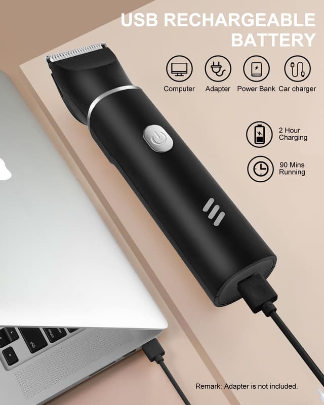 Detalle 2 de Electric beard trimmer 3 in 1 USB-C