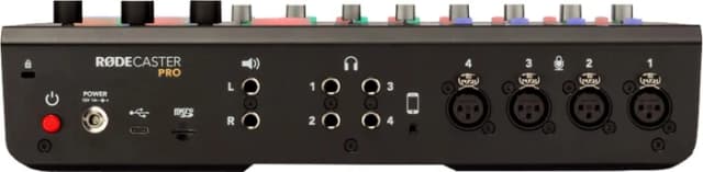 Thumbnail 2 de Rode Rodecaster Pro mit vier Mikrofoneingängen