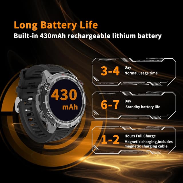 Detalle de Health Fitness GPS Smartwatch with NFC