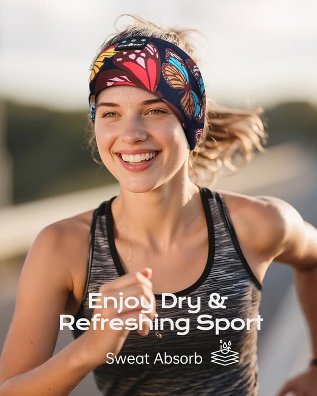 Detalle de MUSICOZY Bluetooth-Schlafkopfhörer für Seitenschläfer – Schlafband mit flachen Lautsprechern