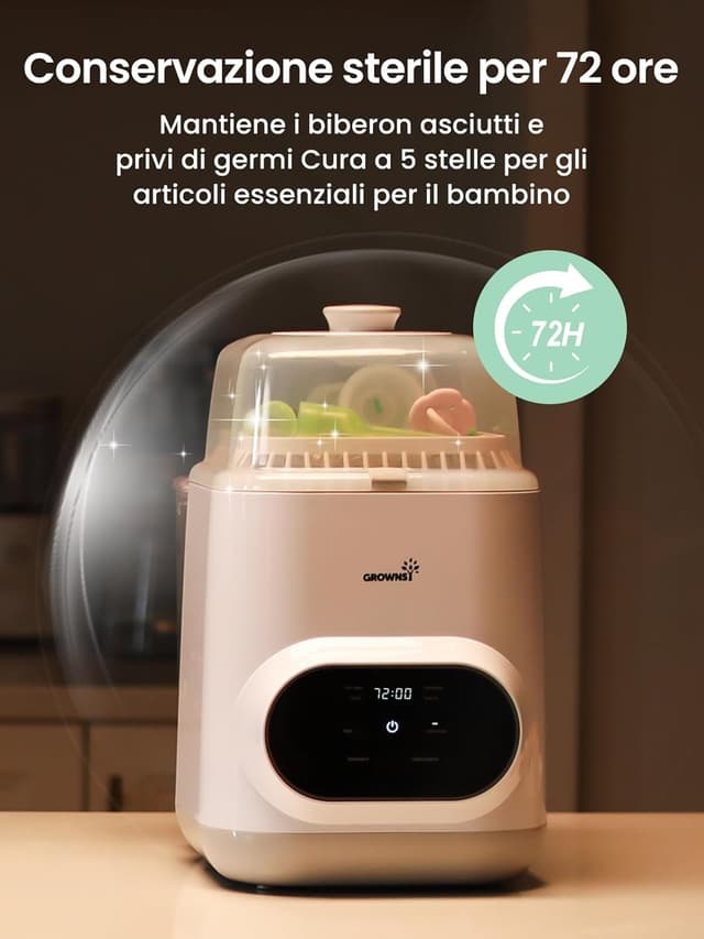 Detalle 2 de Grownsy EaseClean Lavabiberon 24.000 Pa