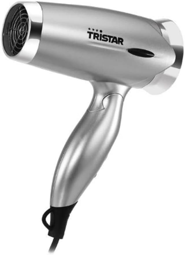 Detalle de Tristar HD-2460 : sèche-cheveux de voyage compact à poignée pliable (1200 W) noir