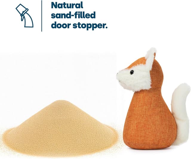 Detalle 2 de LIVIVO Fox weighted door stop 1.5kg