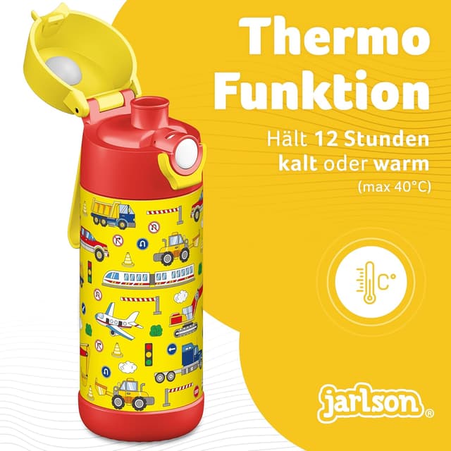 Thumbnail 1 de Jarlson MALI Trinkflasche Kinder Edelstahl 350ml