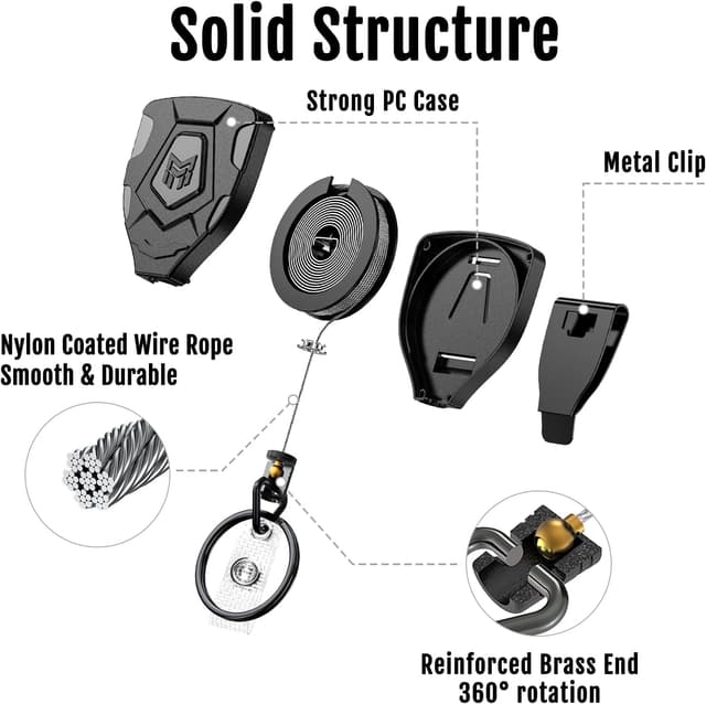 Thumbnail 4 de MNGARISTA strapazierfähiger Ausweishalter 80 cm