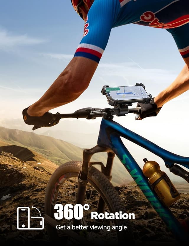 Thumbnail 6 de JOYROOM Motorcycle Phone Mount 100mph anti-shake