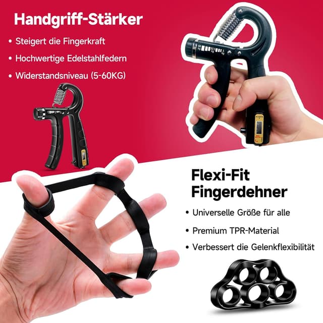 Thumbnail 2 de FitBeast Handtrainer Trainingsset 5-teilig
