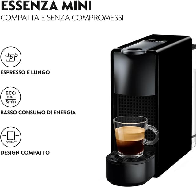 Thumbnail 2 de Nespresso Krups Essenza Mini 33 cm Nero