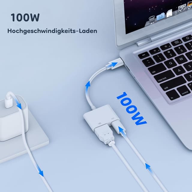 Thumbnail 6 de VVG USB C HDMI Adapter 4K 100W