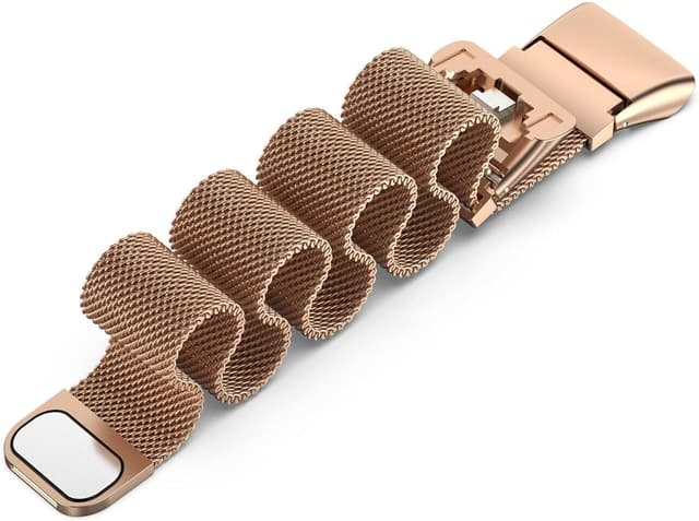 Detalle de Panda Bobo metal milanese strap for Huawei Band 6 / 6 Pro and Honor Band 6 / 7