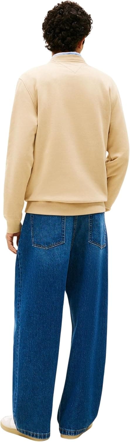 Detalle 2 de Tommy Jeans felpa regular fit Flag Fleece