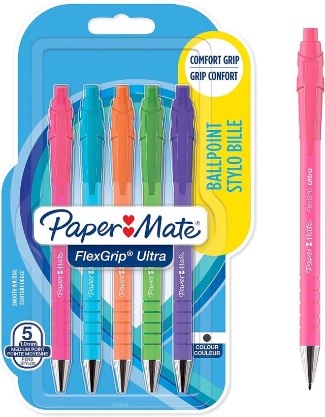 Detalle de Paper Mate Flexgrip Ultra 1 mm nera