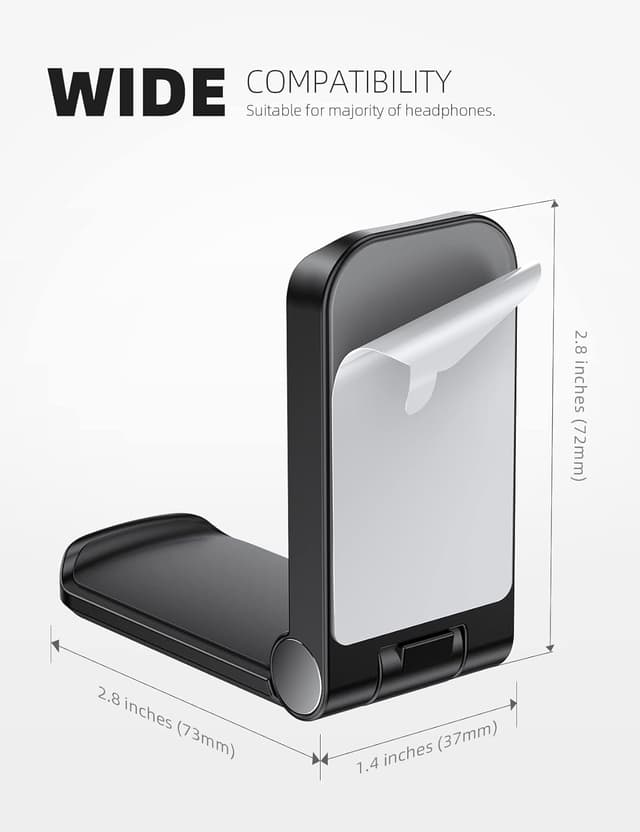 Thumbnail 4 de Lamicall Headphone Stand 500g