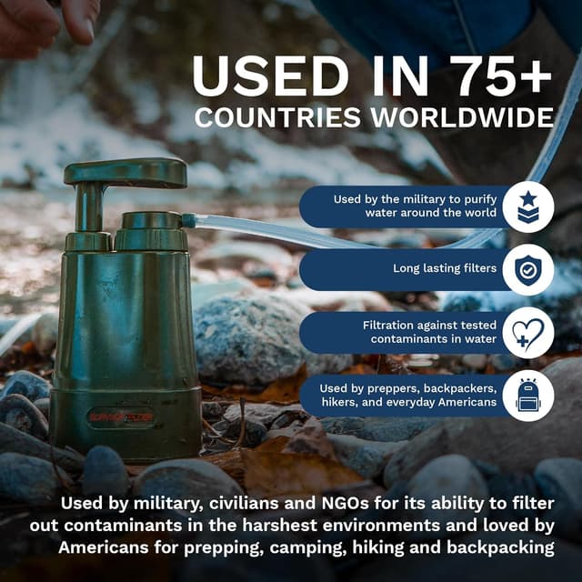 Thumbnail 2 de SURVIVOR FILTER PRO water filter 0.01 micron 💧