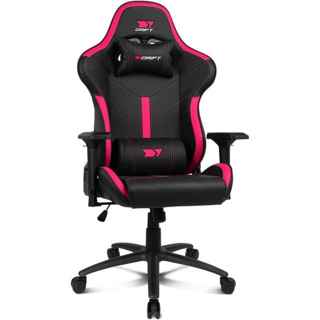 Detalle de Drift DR350 Silla gaming negra/rosa