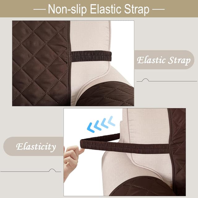 Thumbnail 5 de Luxshare Reversible Couch Cover for 3-Cushion Sofa 🛋