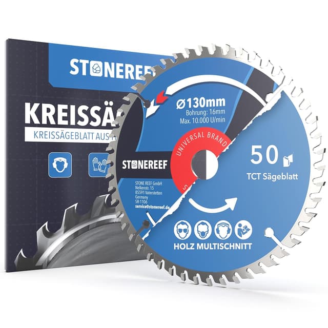 Detalle de Sägeblatt 130x16 Kreissägeblatt für Holz