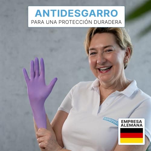 Thumbnail 2 de ARNOMED 500x Guantes nitrilo Morado