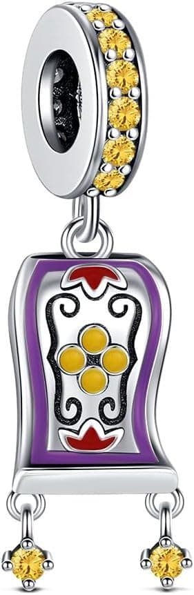 Detalle 1 de KEQ Charm-Anhänger für Armband aus 925 Sterling Silber (Bead-Pendant) für europäische & US-Charms