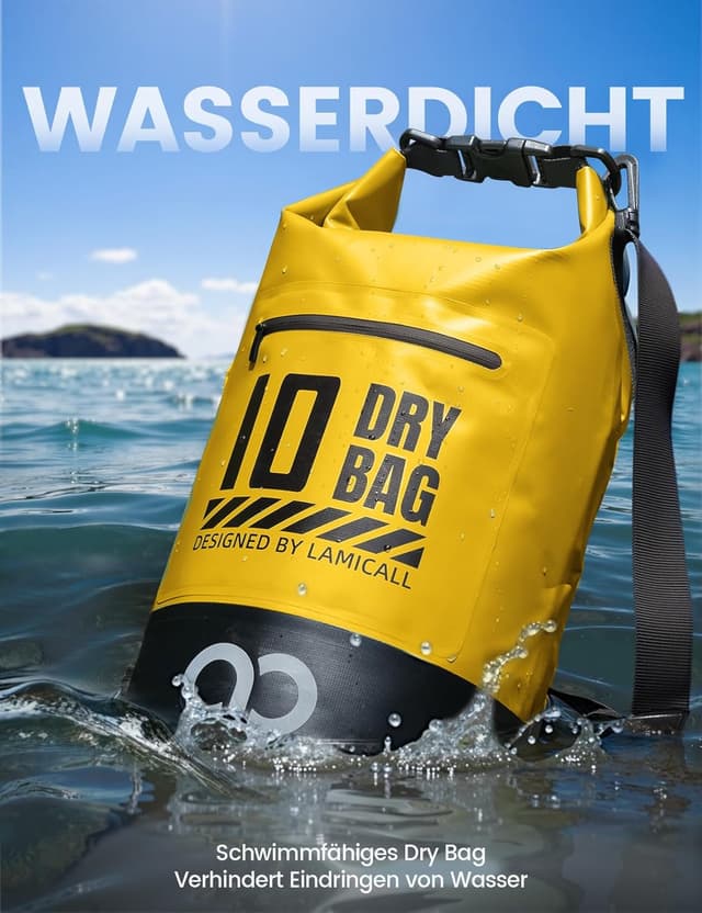 Detalle de Lamicall Dry Bag 20L wasserdicht Tasche