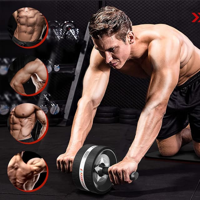 Detalle de EnterSports Ab Rollers ab wheel for core training