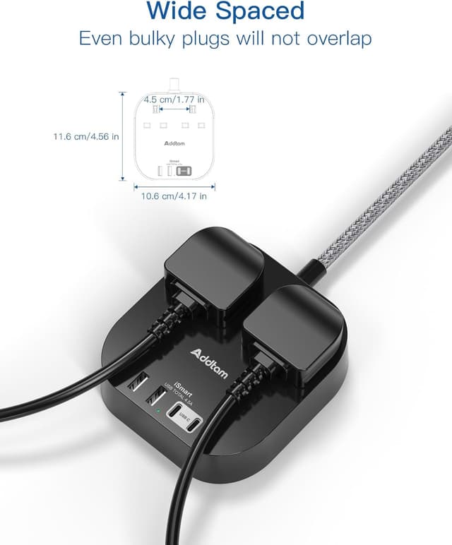 Thumbnail 4 de Extension Lead with USB Slots 4.5A UK