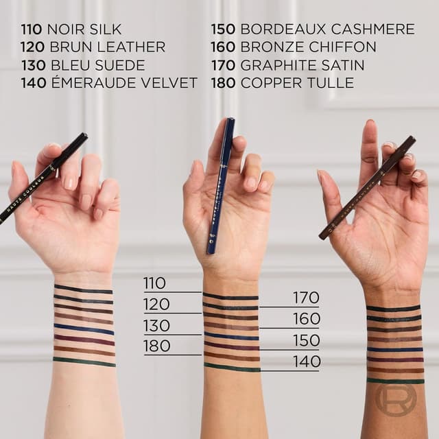 Thumbnail 6 de L’Oréal Paris Matita Occhi Khol Haute Couleur 120 Brun Leather, colore pieno e tratto modulabile