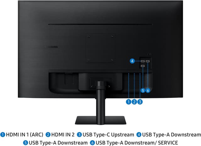 Detalle 2 de Samsung LS32FM702UUXXU 32-inch 4K smart monitor