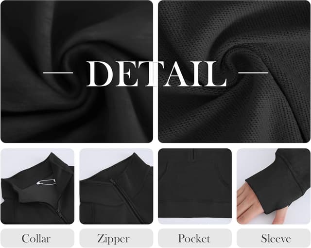 Detalle de Friptspyg Sweat à capuche en velours pour femme avec poche — pull d’hiver à manches longues