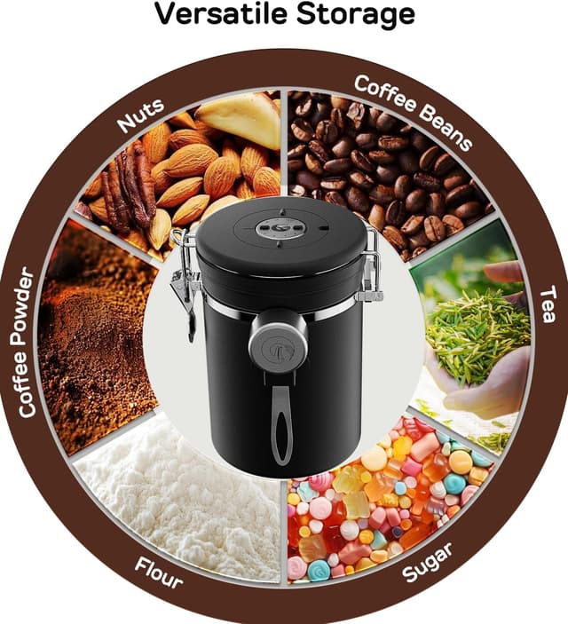 Thumbnail 4 de Coffee Gator Kaffeedose Edelstahl