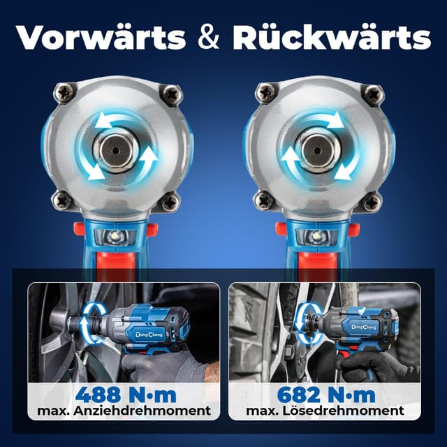 Thumbnail 4 de Dong Cheng Schlagschrauber 18V 488 Nm