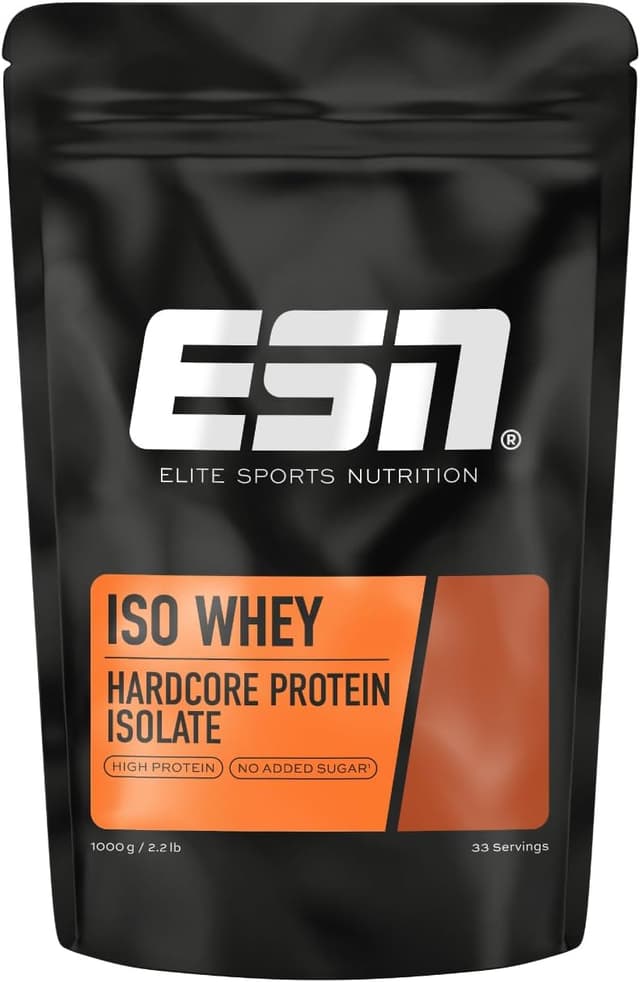 Imagen de ESN IsoWhey Hardcore Protein Powder 1 kg — 26 g proteína por porción 💊 en OfertitasTOP
