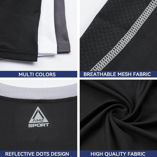 Detalle de AMZSPORT Maglietta compressione uomo 5%