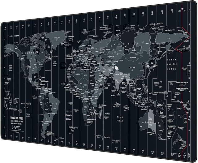 Detalle de Anpollo Gaming Mouse Pad 900x400x3mm (Extended) Non-Slip Desk Mat with Precision Locked Edges