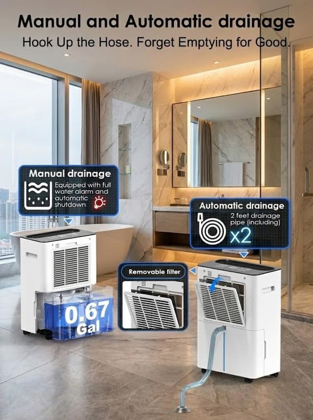 Thumbnail 4 de Aetherium Déshumidificateur 12L 💧